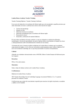 London House Academy Teacher Training Teacher Training