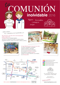 men&uacute;s de comuni&oacute;n 2016