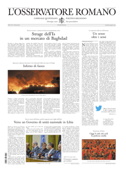 L`OSSERVATORE ROMANO