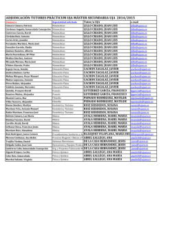 ADJUDICACI&Oacute;N TUTORES UJA PR&Aacute;CTICUM