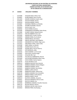 padron de la efp de ciencias de la comunicacion