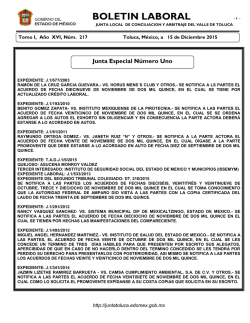 Bol15diciembre15 - Junta Local de Conciliaci&oacute;n y Arbitraje del Valle