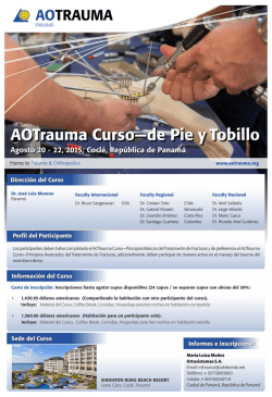BROCHURE AOTRAUMA PIE Y TOBILLO PANAMA.cdr