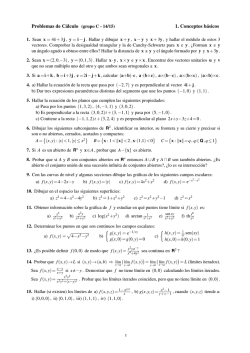 Problemas de C&aacute;lculo (grupo C