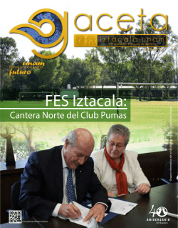 FES Iztacala: - Gaceta Iztacala