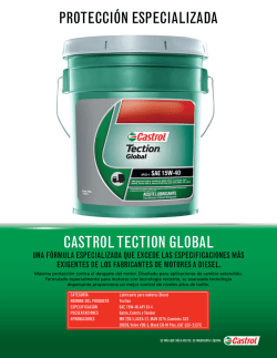 CASTROL TECTION GLOBAL