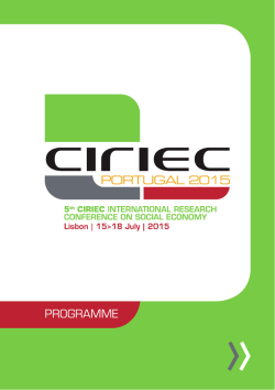 PROGRAMME - Mundiconvenius