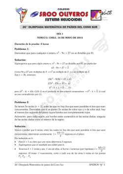 D&iacute;a 01 - Saco Oliveros