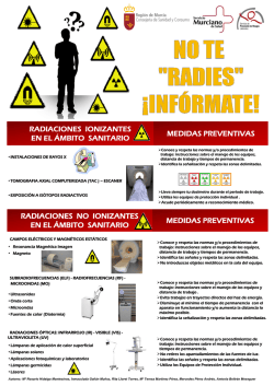 No te radies - Inf&oacute;rmate