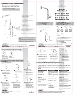 Pull Out Kitchen Faucet Robinet D`&eacute;vier Avec Arroseur