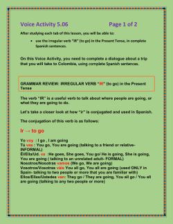 Voice Activity 5.06 Page 1 of 2