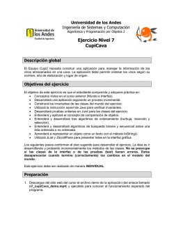 Ejercicio Nivel 7 CupiCava - Cupi2