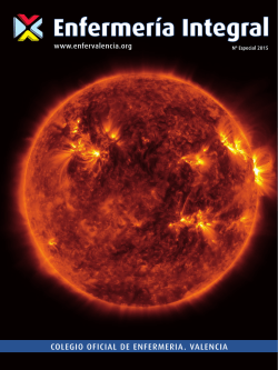 art&iacute;culoscient&iacute;ficos - Colegio de Enfermer&iacute;a de Valencia