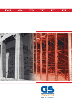 M A S T E R - Gs Industry Lombardia