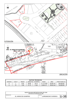 LOTIZACI&Oacute;N UBICACI&Oacute;N
