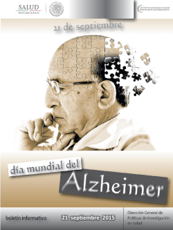 Bolet&iacute;n informativo CCINSHAE 21 de septiembre de 2015.