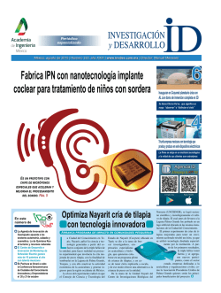 Fabrica IPN con nanotecnolog&iacute;a implante coclear para tratamiento