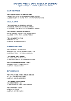 Scarica i risultati in formato PDF