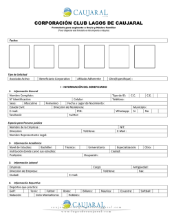 CORPORACI&Oacute;N CLUB LAGOS DE CAUJARAL