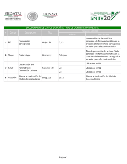 Diccionarios de datos