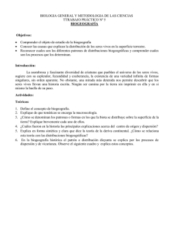 catedra de biolog&iacute;a general y metodolog&iacute;a de las ciencias