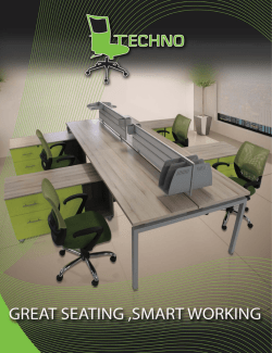 Catalogo - Techno Chairs