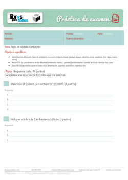 Trimestre: I - Libros para Todos