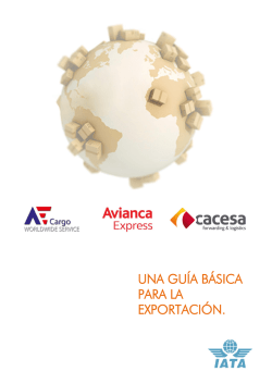 Una gu&iacute;a b&aacute;sica para la exportaci&oacute;n.