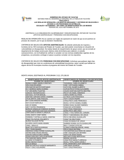 MONTO ANUAL DESTINADO AL PROGRAMA: $ 22, 270,336.00