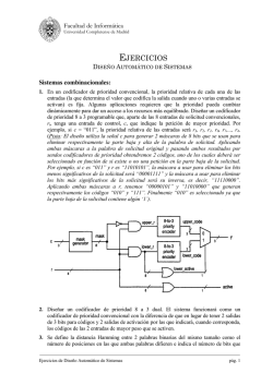EJERCICIOS - Facultad de Inform&aacute;tica