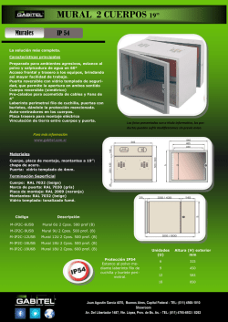 MURAL 2 CUERPOS 19&rdquo;