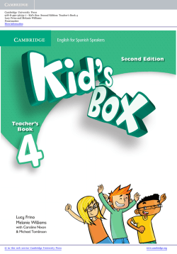 Second Edition Teacher`s Book - Assets