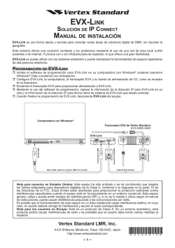 EVX-LINK - Vertex Standard