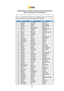 Listado definitivo Maquinista Alicante para PUBLICAR