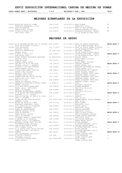 calificaciones - natres perros
