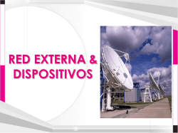 RED EXTERNA & DISPOSITIVOS