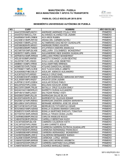 manutenci&oacute;n - puebla beca manutenci&oacute;n y apoya tu