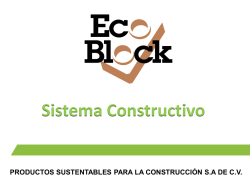 productos sustentables para la construcci&oacute;n sa de cv