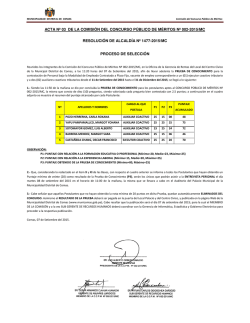 bases de terminos de referencia para acceder al 2do concurso cas