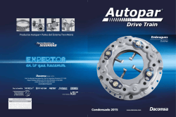 Embragues Condensado 2015