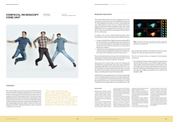 CONFOCAL MICROSCOPY CORE UNIT
