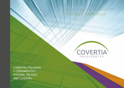 CAT&Aacute;LOGO DE PRODUCTO PRODUCT CATALOGUE