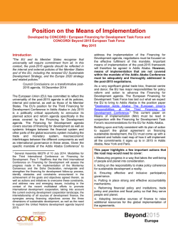 CONCORD Beyond2015 MoI Position_final