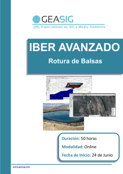 Iber Avanzado: Rotura de balsas