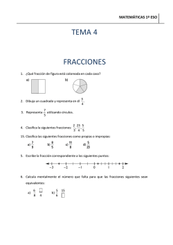 ejercicios - MATEM&Aacute;TICAS 1&ordm; ESO