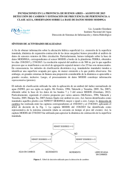 inundaciones en la provincia de buenos aires &ndash; agosto de 2015