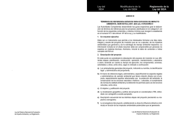 T&eacute;rminos de Referencia B&aacute;sicos para Estudios de Impacto