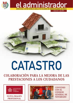 El Administrador N&ordm;64 - Colegio de Administradores de Fincas