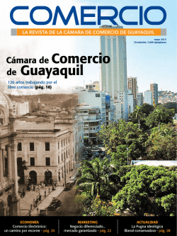 RevistaMayo2015 - C&aacute;mara de Comercio de Guayaquil