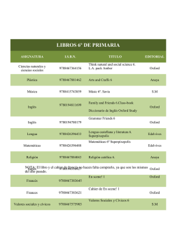 libros 6 - Colegio Santo Tom&aacute;s